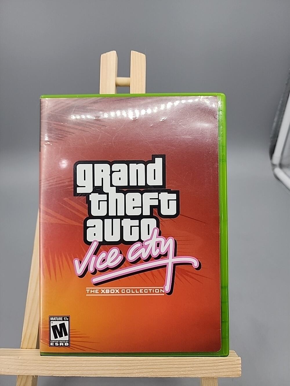 Grand Theft Auto Vice City The XBOX Collection (Xbox, 2003) w/ Map Manual + Stic